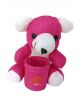 Soft toy teddy bear pen stand for kids