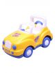 Open Top Push and Go Toy Car for Kids Friction Powered Wheels Toys for Toddlers (yellow)