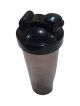 Gym shaker bottle (Black)