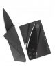 Card Knife Pocket Knife Fits Perfect in Your Wallet (Black) Survival Knife  (Black)