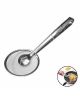  Stainless Steel Snack Fryer Filter Spoon with Clip Multi-Functional Oil Mesh Colander Kitchen Serving Tongs