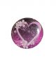 Purple Heart print PopSocket  Grip & Stand for Phones and Tablets