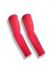 Arm Cooling Sleeves UV Sun Protection Arm Sleeves for Cycling, Driving, Outdoor Sports, Golf, Basketball Sleeves for Men&Women to Cover Arms- Red