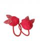 pom pom bunny hair Rubber band (pack of 2)