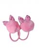 pom pom bunny hair Rubber band (pack of 2)