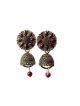 Maroon color Stone studded jhumki for girls/women