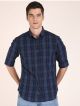 METRONAUT  Men Regular Fit Checkered Spread Collar Casual Shirt