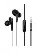 SWISS MILITARY  SM-Raga Comfort Fit Wired Headset -Black