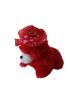 Soft toy Dog with Hat Red