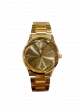 HMT golden color chain watch with golden color Dial, for men
