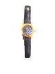 HMT Black color strap with Black color dial case watch, for women