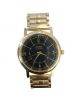 HMT golden color chain watch with Black color Dial, for men