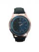 Brown strap with Black color dial case analog  wrist watch for men