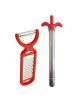 combo 2 in 1 Peeler and Grater with gas lighter