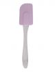 Silicone spatula with transparent handle