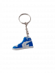 Shoe shape rubber keyring