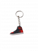 Shoe shape rubber keyring