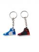 Shoe shape rubber keyring / Keychain pack of 2 