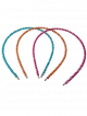 crystal beads hairband pack of 3