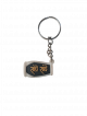 Dholak shape rubber keyring