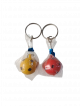 Ball shape keyring pack of 2