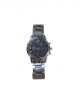 silver color Stainless steel chain with black dial case wrist  watch for women