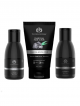 Combo The Man Company charcoal Scrub 100ML ,Cleansing gel 100ML and Face wash 100ML