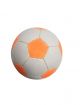 light orange and White PVC Football Size 3