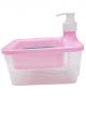 square soap dispenser with sponge