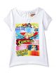 Allen Solly Junior Girls' Polka Dot Regular Fit T-Shirt 10 YEARS CHEST 73 CM