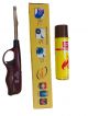 Gas Lighter for Gas Stove with Gas Refill Bottle Can Cylinder with Adjustable Flame Refilable
