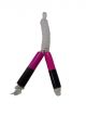 Skipping rope with wooden handle (Pink and black)