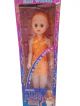 Cute Doll in orange dress
